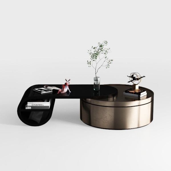 Carbantheon Modern Nappa Leather Modular Sectional