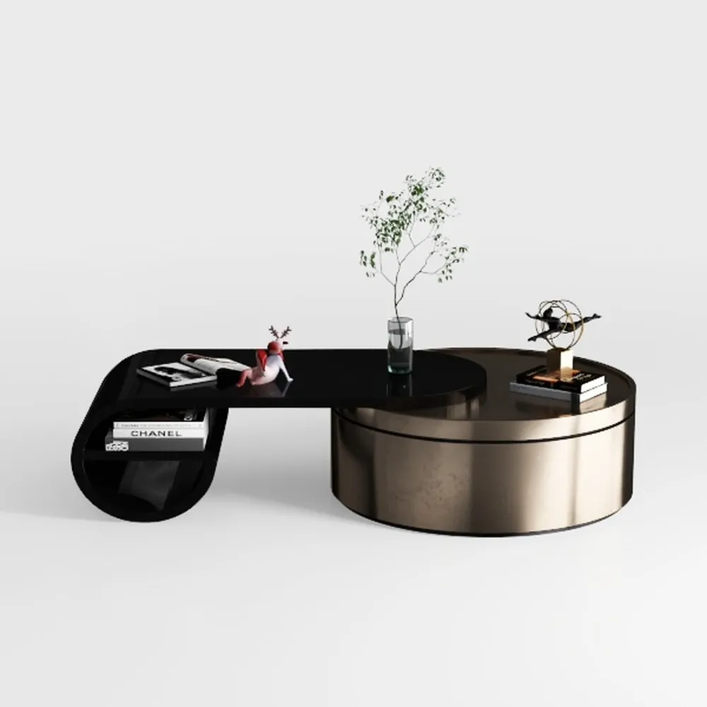 Carbantheon Modern Nappa Leather Modular Sectional