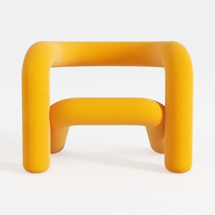 BELLEZE Swivel Barrel Accent Chair Set of 2