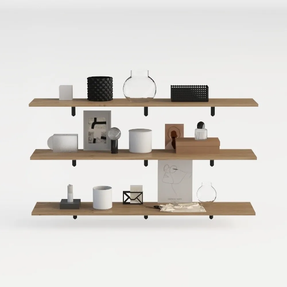 Long Wall Shelves 60 inch,Long Floating Shelf Set