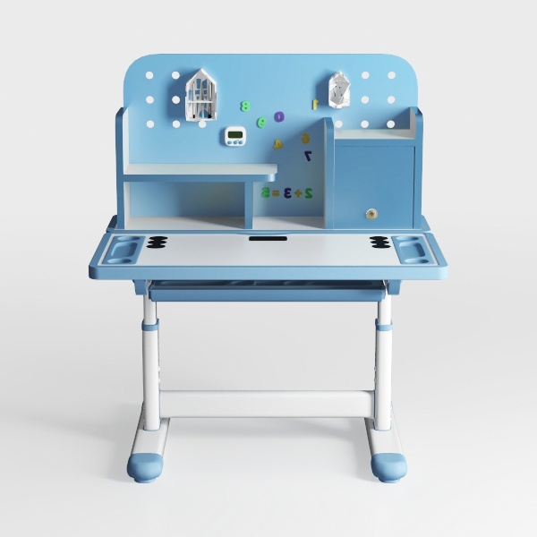 Small Desk, Standing Desk, Desk Chair Set, Widened