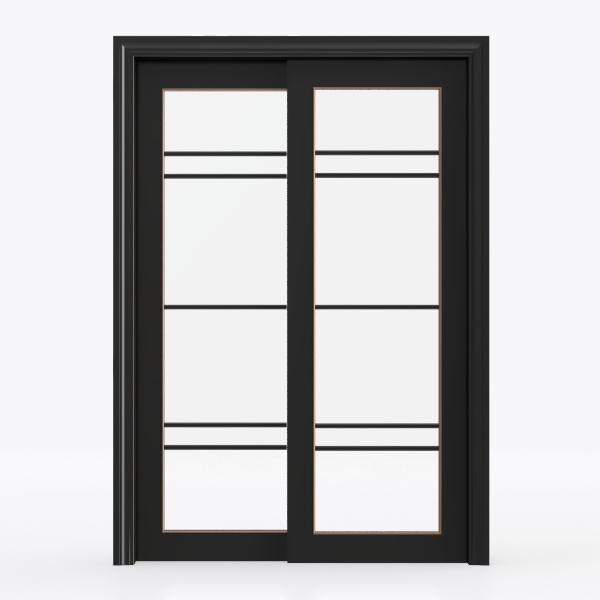 SARTODOORS Solid Interior French Double Doors 72 