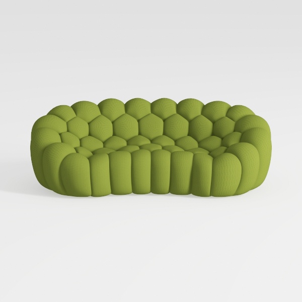 79&quot; Bubble Sofa, Modern Loveseat Sofa,2 Seater