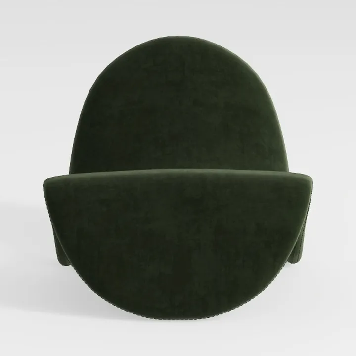 Luxury Modern Swivel Accent Chair, Tight Back