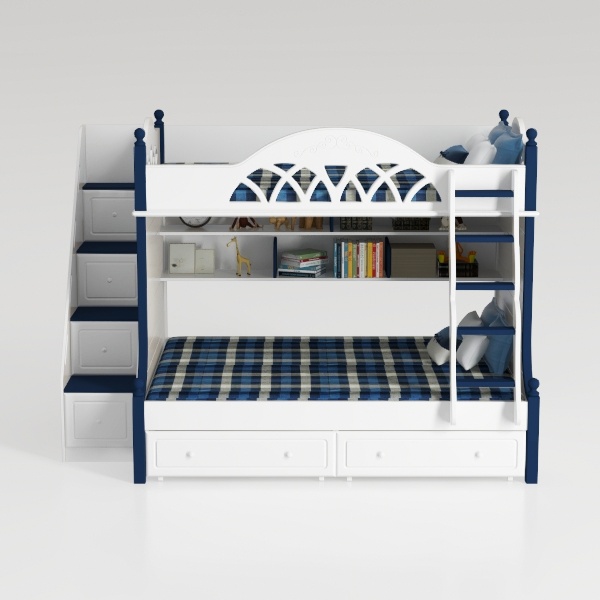 Furniture of America Kirsen Modern Solid Wood Twin