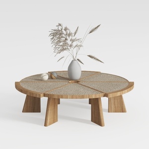 Mid Century Modern Coffee Table Set of 2, Nesting