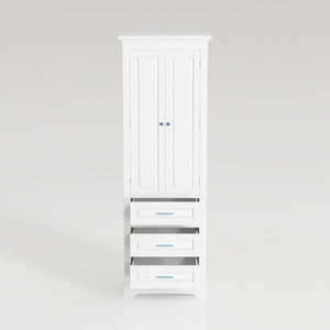 Kitchen Pantry Cabinet, 75" Tall Pantry Cabinet