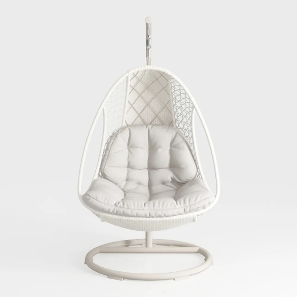 Modern Chair White, Swivel Chair Indoor Armchair C