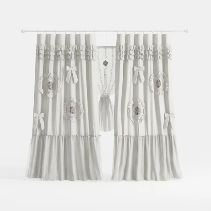 Lush Decor Serena Window Curtain Panel-Warm Beige