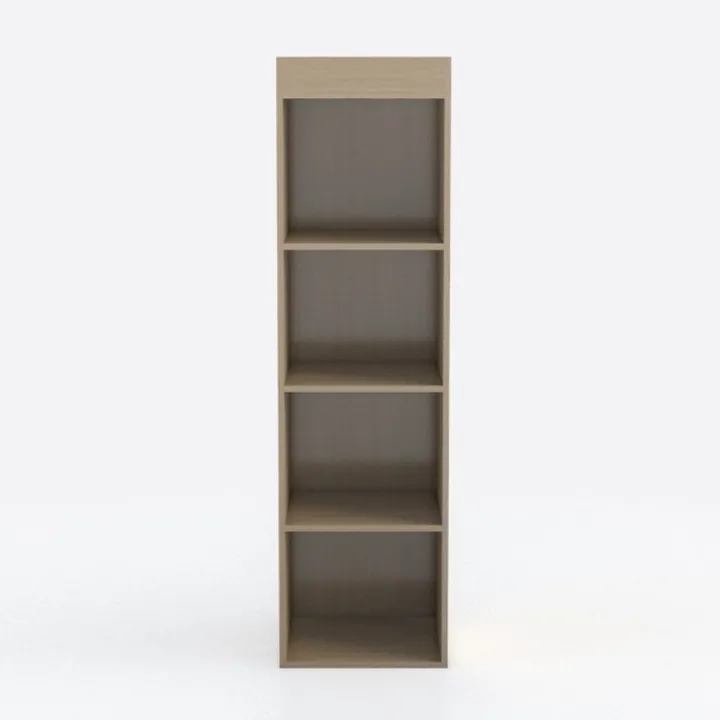 Bookshelf, Bookcase, Standing Shelves 3-Tier Book