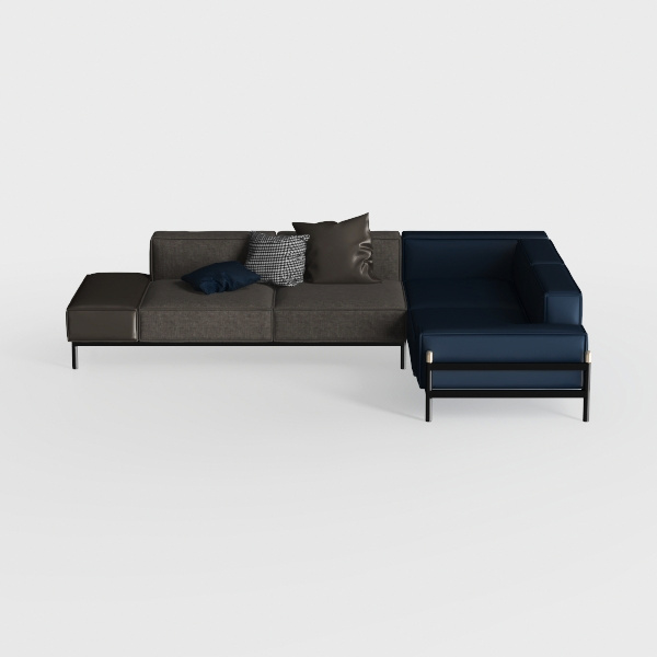 YI DANICA L-Shaped Sectional Couch – Modular with 