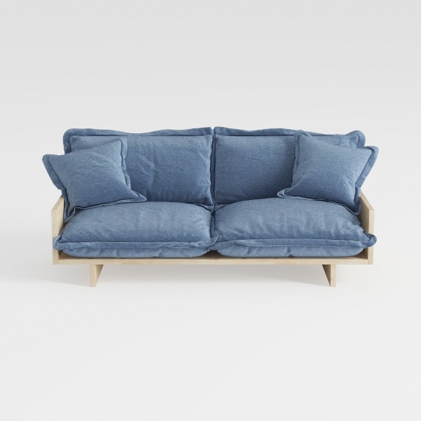 Athena Collection Futon Sofa Bed, Small Folding Fu