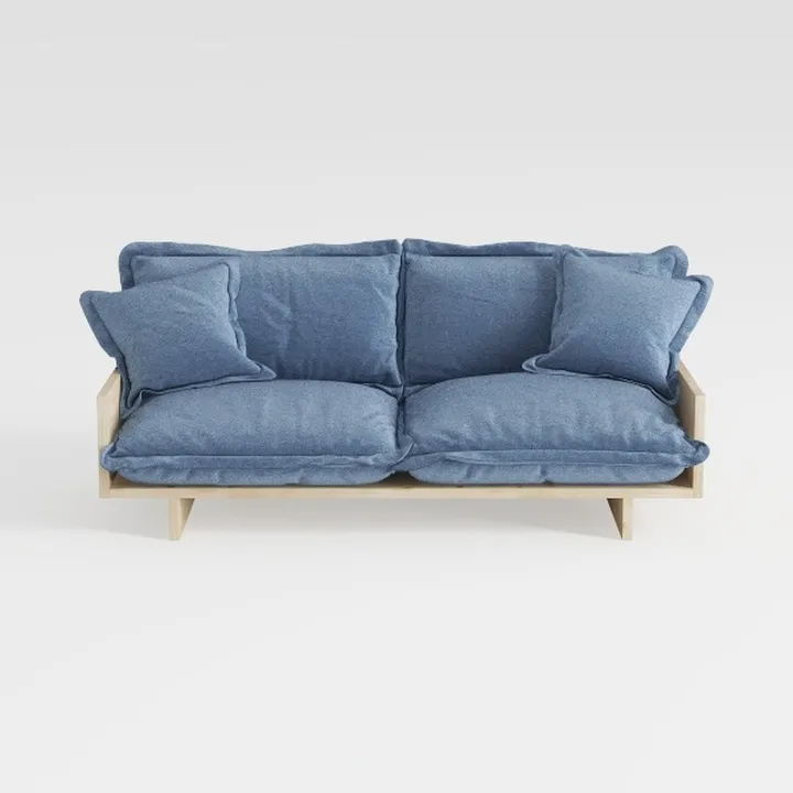 Athena Collection Futon Sofa Bed, Small Folding Fu