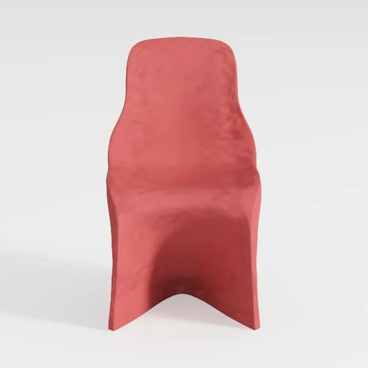 Outdoor 23 in. Red Sofa Replacement Cover