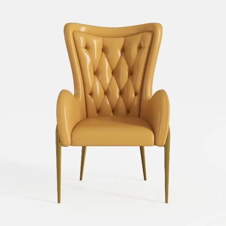 Dining Chairs Set of 2 Velvet Upholstered Tufted