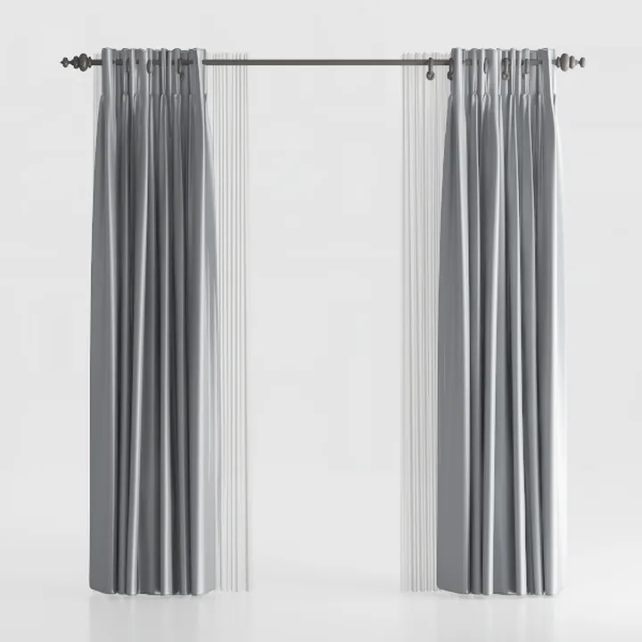 Rutterllow Total Blackout 340 GSM Curtains 2 