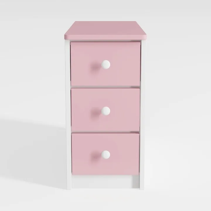 Modern Nightstand Simple Nightstand with 2 Drawers