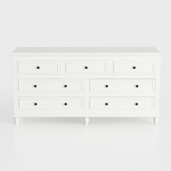 9-Drawer Dresser, Modern Wooden Storage Chest of