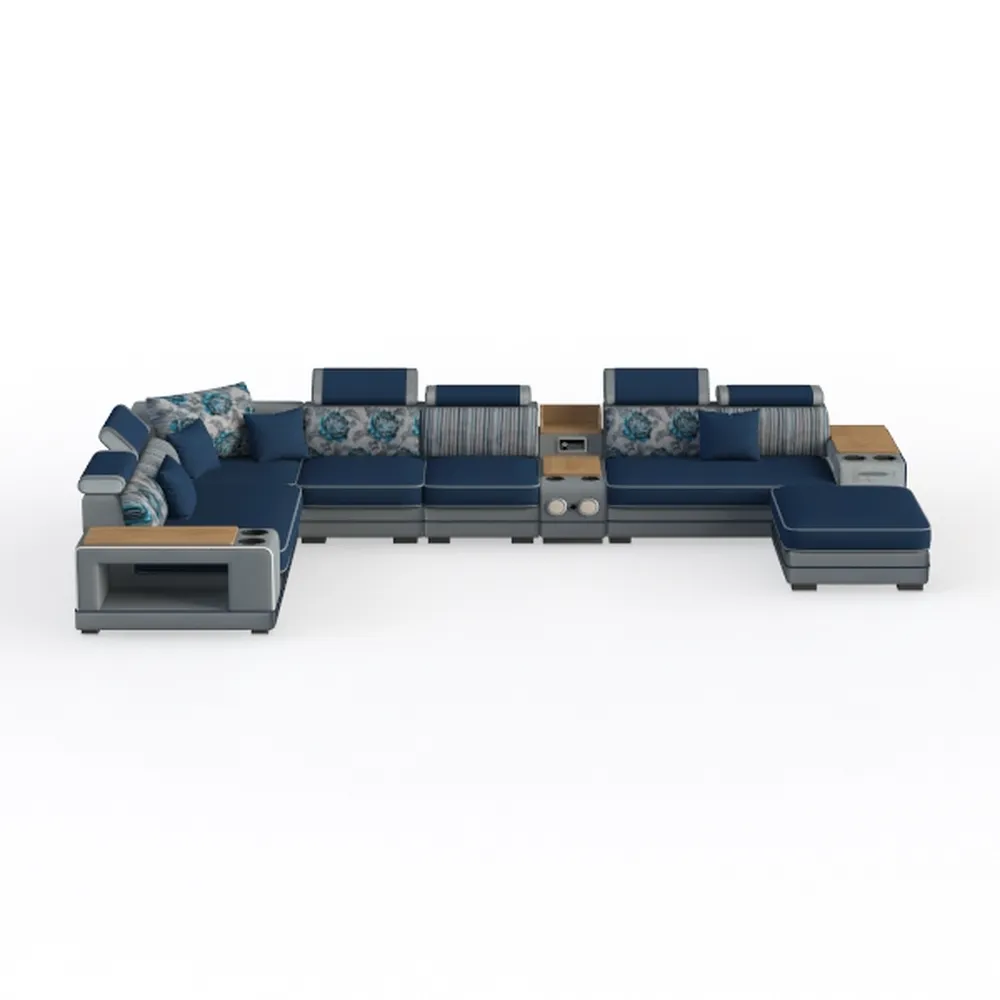 Sunset Trading Pixie 6 Piece Sofa Sectional