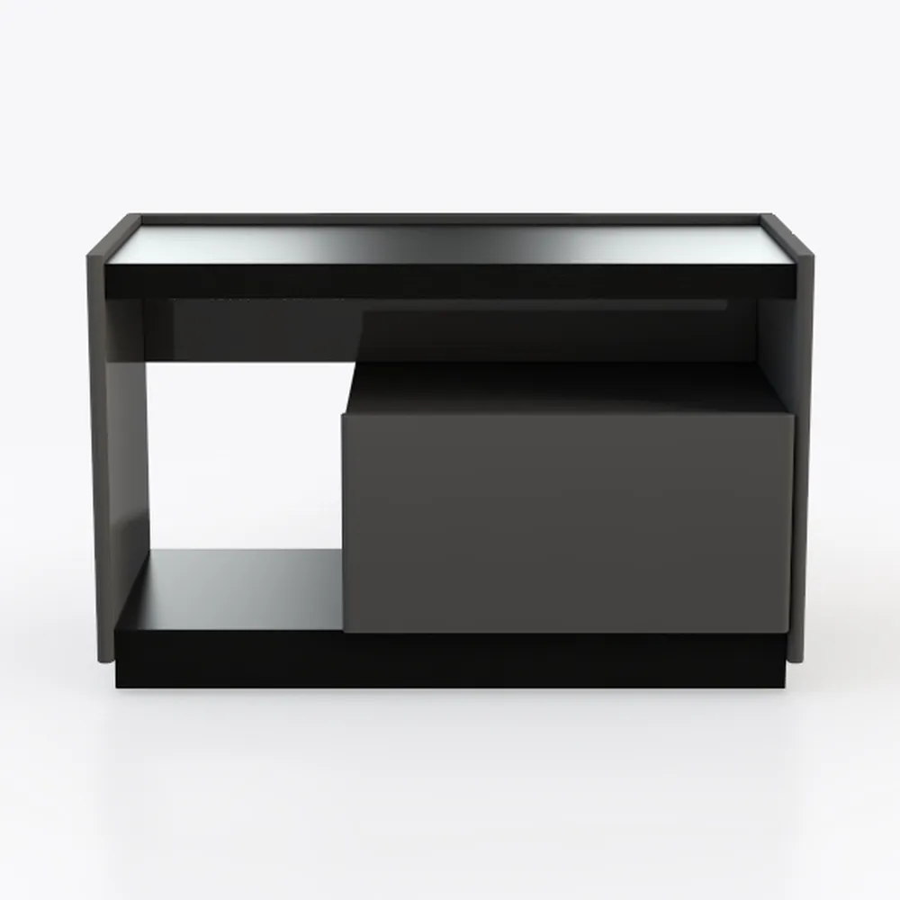 Furinno Viola Coffee Table, Side Table with Open