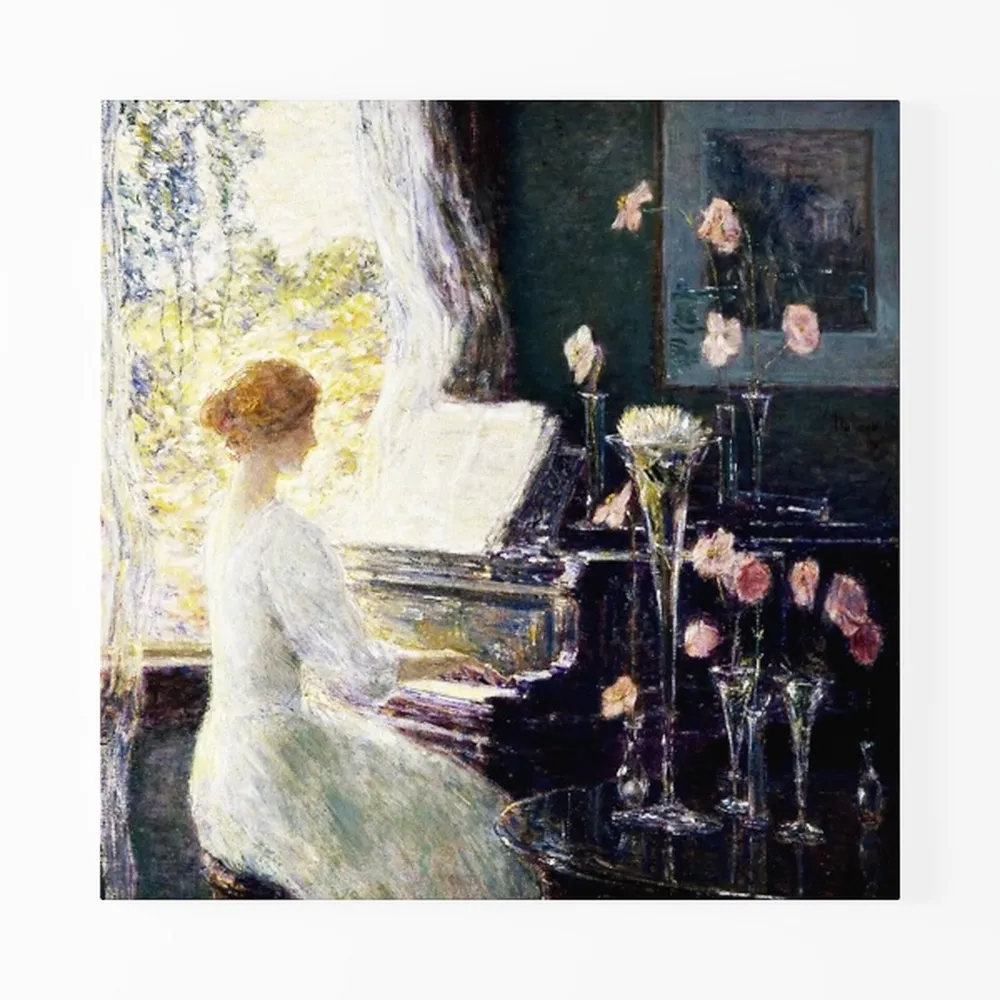 DesignQ Tree Canvas wall art, Still Life With