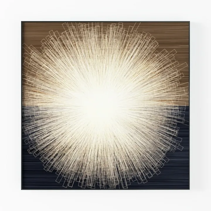 Modern Minimalist Abstract Wall Art Decor 3D Model