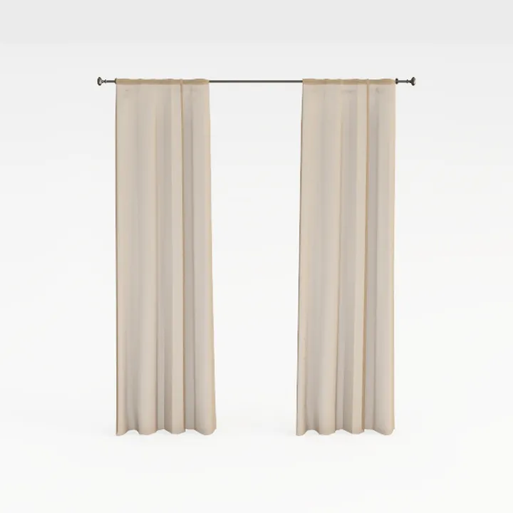 Room Divider Curtain Rod, No Drilling Adjustable
