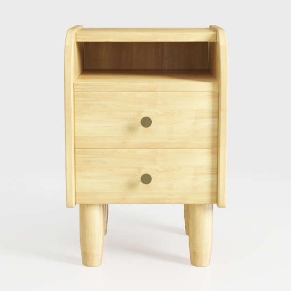 Nightstand Nightstand Nightstand with 2 Drawers