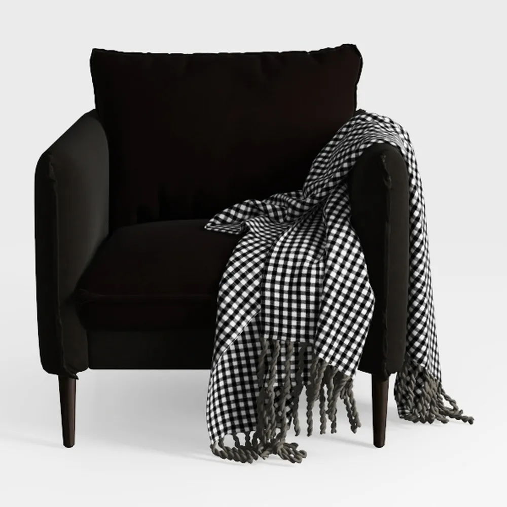 Harper & Bright Designs Modern Velvet Armchair, Tu