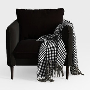 Harper & Bright Designs Modern Velvet Armchair, Tu