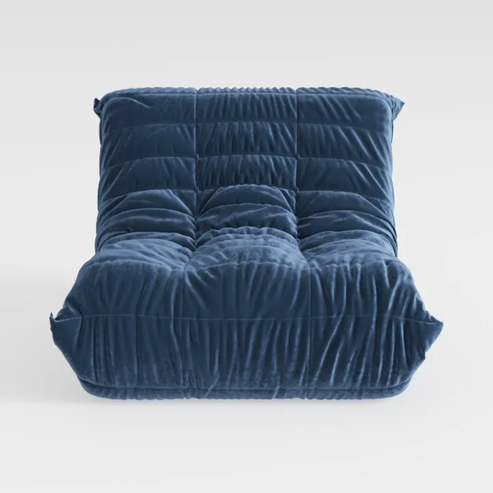 Cloud Sectional Couch with L-Shape Chaise, Modern