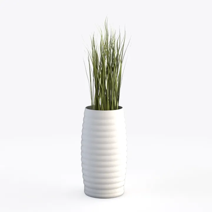 hjn Large White Vase for Flowers Ceramic Vase for