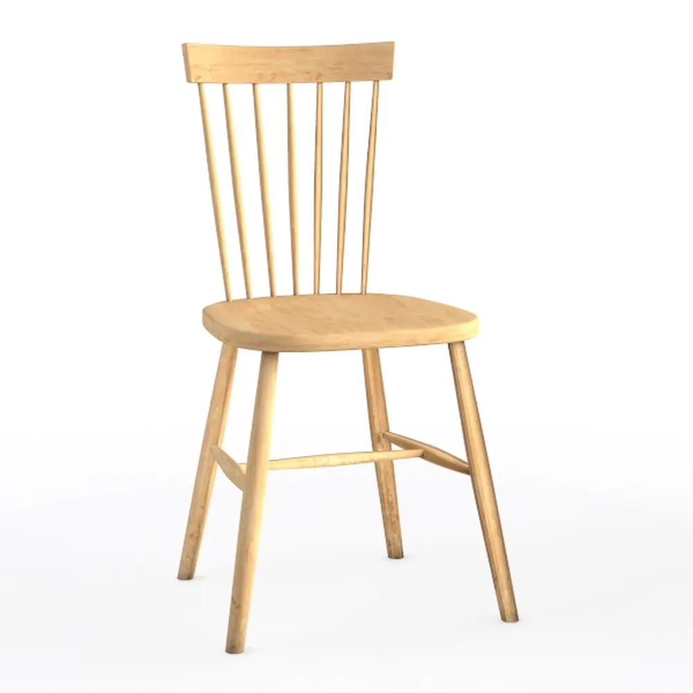 Penau Chic Curved Backrest Side Chairs Set of 2