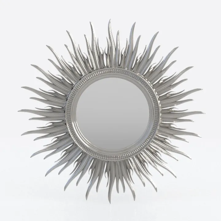 3d Wall Mirror Sticker Decorative Mirrors DIY Wall Adhesive Sticker Sun Flower Aesthetic Room Decor Stickers for Living Room