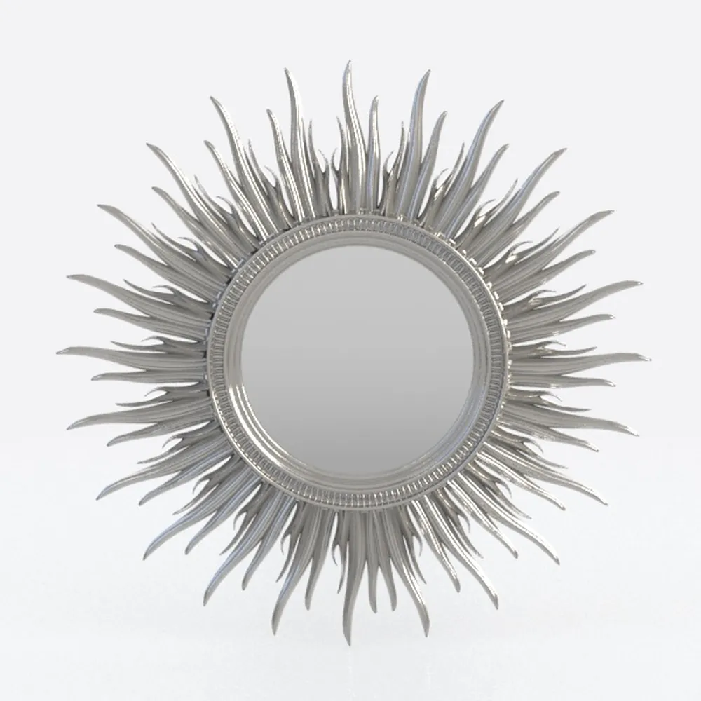 3d Wall Mirror Sticker Decorative Mirrors DIY Wall Adhesive Sticker Sun Flower Aesthetic Room Decor Stickers for Living Room