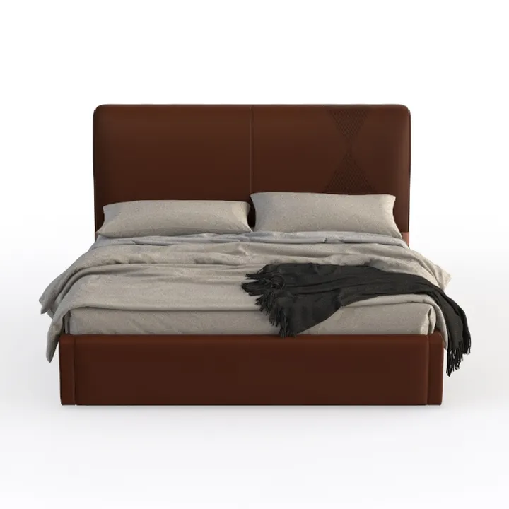 Glory Furniture Aaron Faux Leather Upholstered Ful