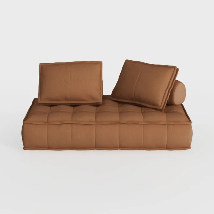 KOMFOTT Adjustable Floor Sofa Bed, Foldable Lazy