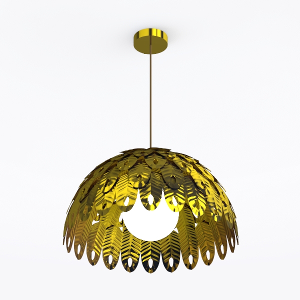 KCO Lighting Brushed Gold Flush Mount Lights