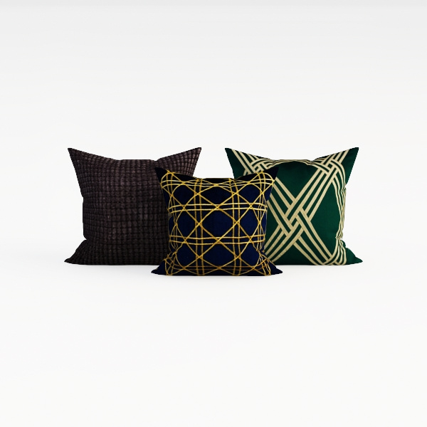 Black Velvet Decorative Pillow Covers Gold Marble