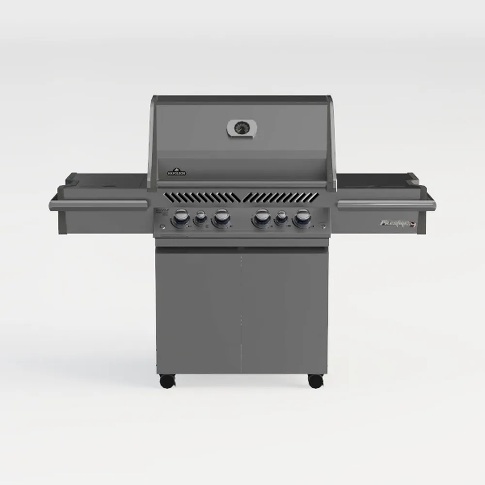 MFSTUDIO 4-Burner Propane Gas Grill, Stainless