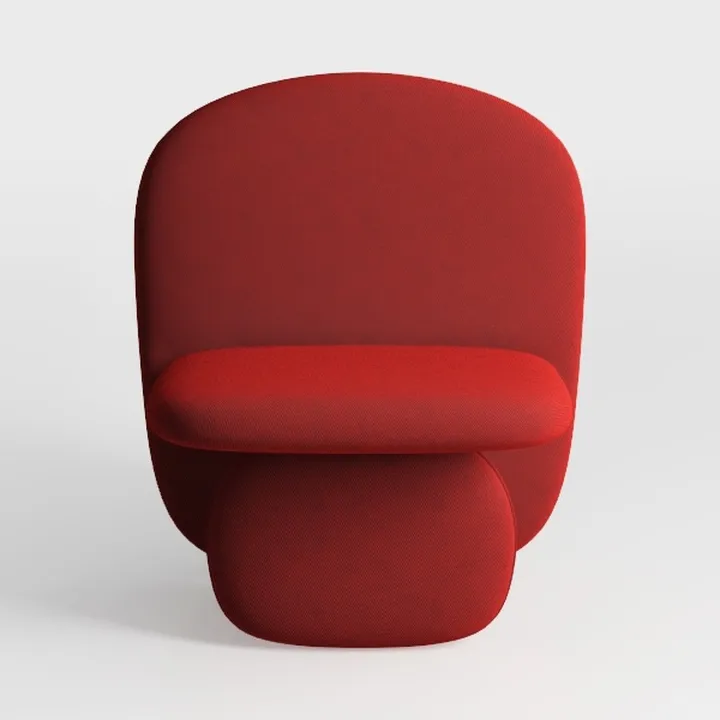 Swivel Barrel Chair Set of 2, Upholstered Swivel