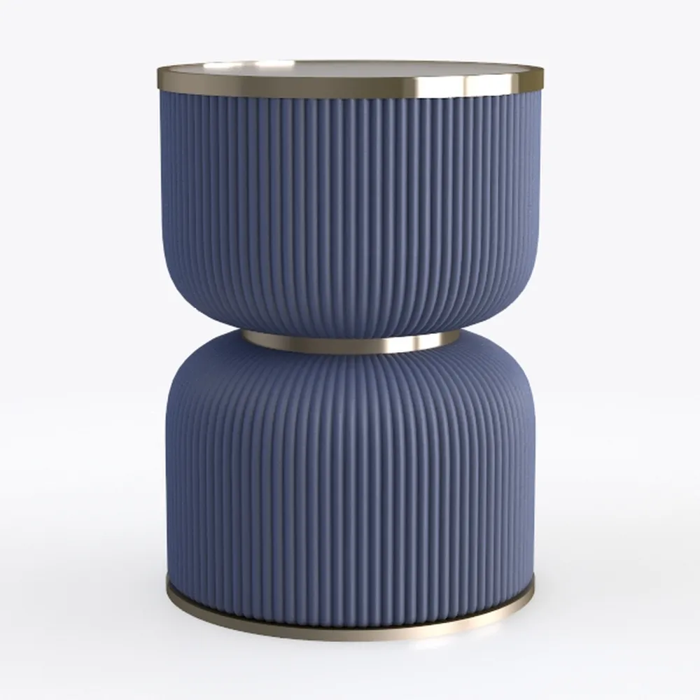 Uttermost Bongo Black Rattan Side Table 22899