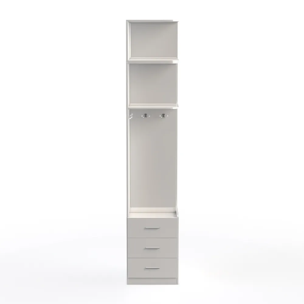 Maupvit 5-Tier Tall Narrow Bathroom Storage
