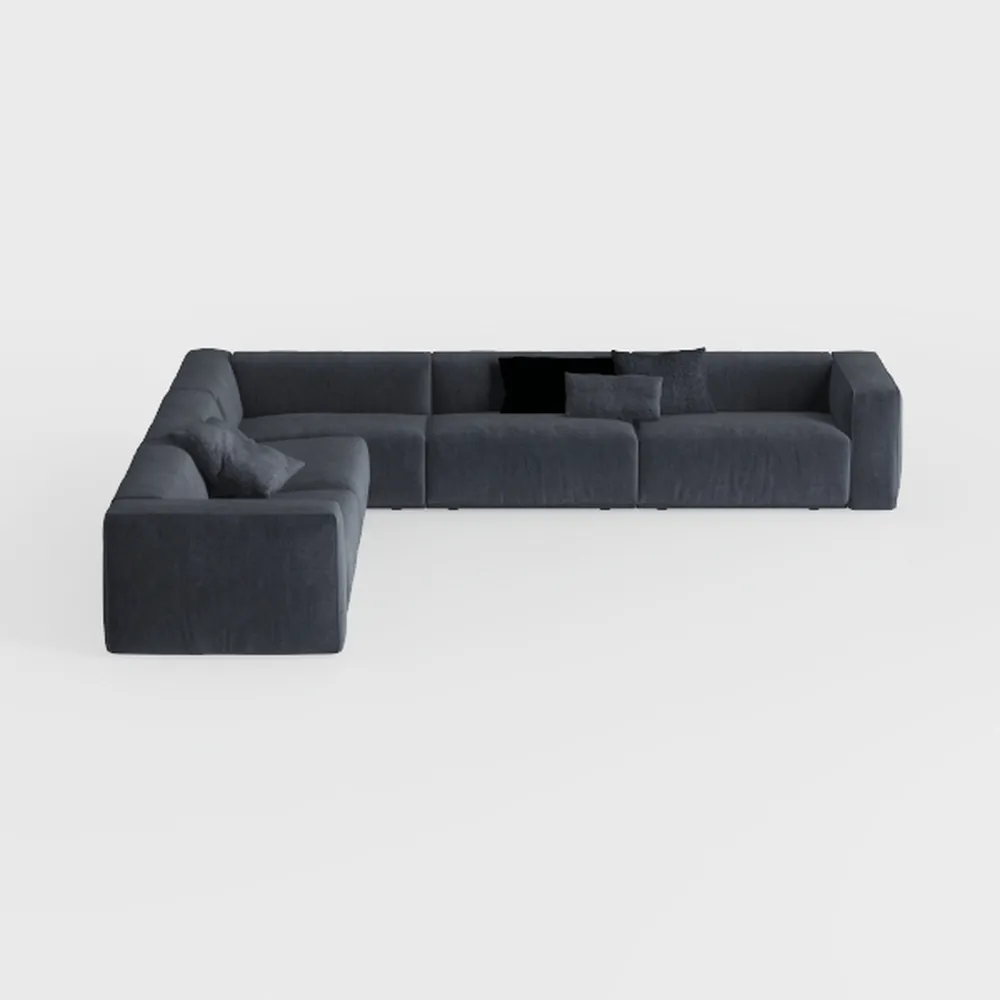 Modular Sofa Dark Grey,Sofas