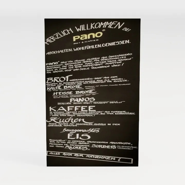 café signboard