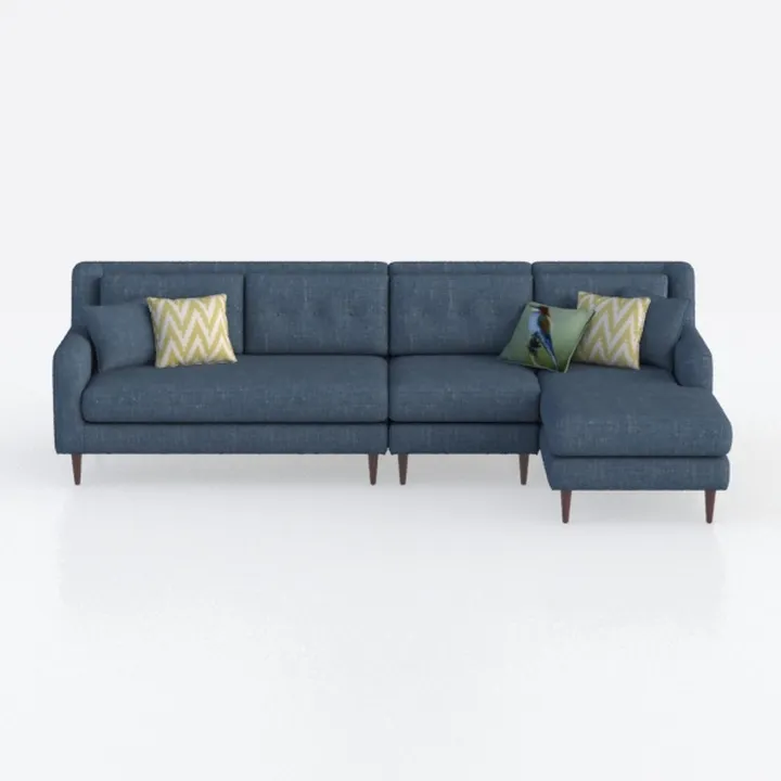 Sectional with Ottoman Storage, L Shaped Sofa