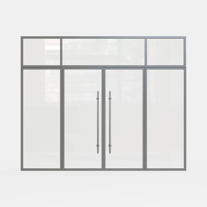 glass floor-to-ceiling windows