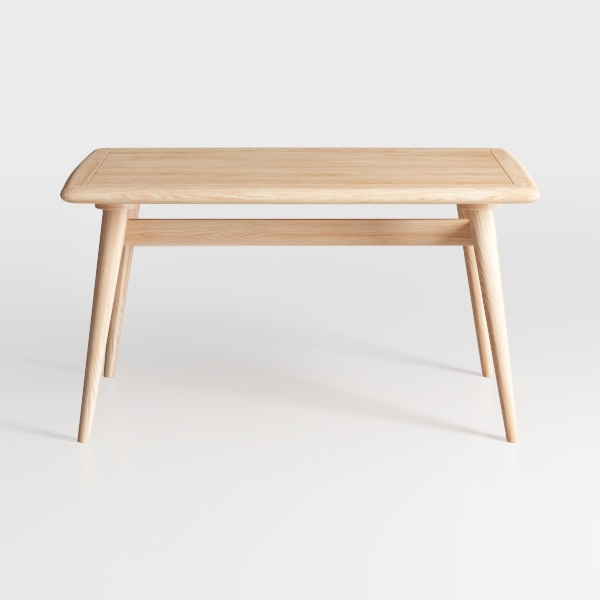 Hymus 100% Solid Oak Wood Desk - Small Writing Des