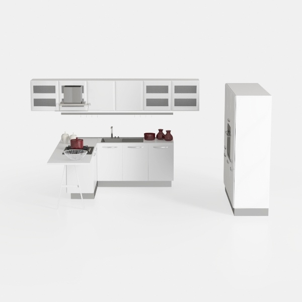 cupboard-Warm Kitchen