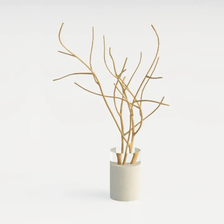 144 LED Birch Tree with LED Lights, DIY Artificial